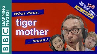 What does 'tiger mother' mean?