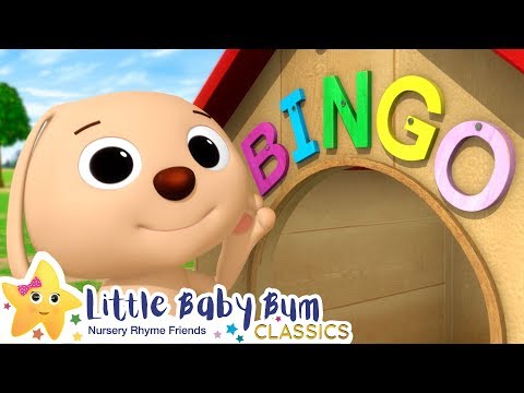 BINGO Song | Nursery Rhymes and Kids Songs | Baby Songs | Little Baby Bum