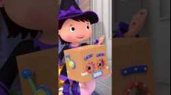 Knock Knock! Halloween Trick or Treat ? #short #LBB #nurseryrhymes