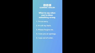 What to say when you've done something wrong ROSE   HD 1080p