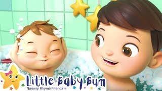 Bath Time Song For Kids +More Nursery Rhymes & Kids Songs - ABCs and 123s | Little Baby Bum