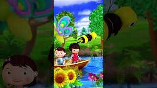 We Love Spring! ??Row Row Row Your Boat #LBB #VehicleSong #SeasonalSong