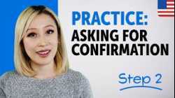 Practice Asking for Confirmation in English | Essential Sentence Patterns & Grammar