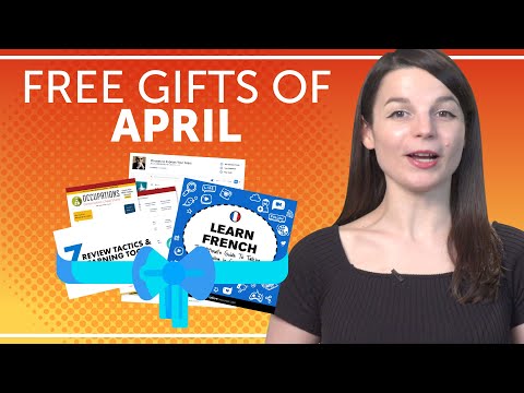 FREE English Gifts of April 2019