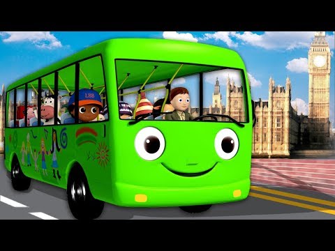 ?Wheels on The Bus | Learn English | Nursery Rhymes | Little Baby Bum Live | Baby Songs