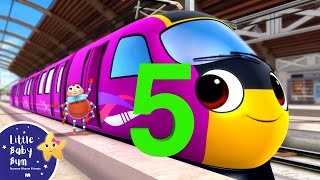 Trains Song 1-10 | Little Baby Bum - New Nursery Rhymes for Kids