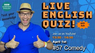 Live Friday Quiz #57 - Comedy