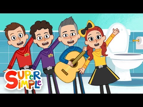 The Toilet Song by The Wiggles | Animation by Super Simple Songs