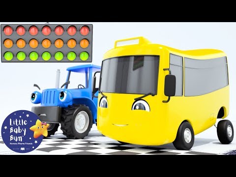 Racing Buster | Go Buster | + Nursery Rhymes & Kids Songs | Baby Songs | Little Baby Bum