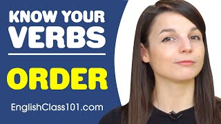 ORDER - Basic Verbs - Learn English Grammar