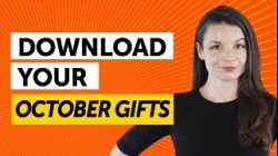 FREE English Gifts of October 2025