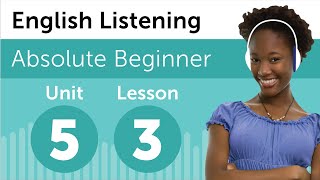 English Listening Practice - Finding What You Need at a Department Store in the United States
