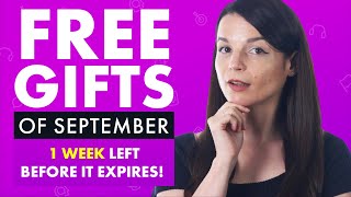 Few Days Left to Get Your FREE English Gifts of July 2022