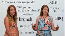 EASY ENGLISH CONVERSATION: Talk About the Weekend!