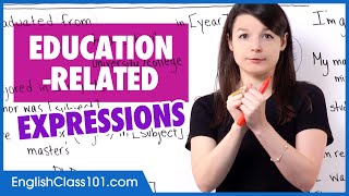 Education-Related Expressions