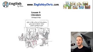 เรียนภาษาอังกฤษฟรี!!! Online B3 L9 - วรรณกรรม Literature