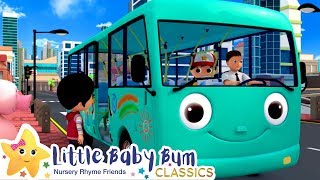 The Wheels On The Bus Song! + More Nursery Rhymes & Kids Songs - ABCs and 123s | Little Baby Bum