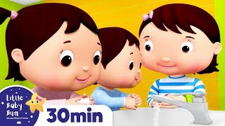 Wash Your Hands Song! | Nursery Rhymes & Kids Songs | Healthy Habits | Learn with Little Baby Bum