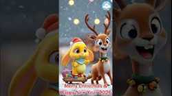 เจ้ามูนนี่มาอวยพรขอให้ทุกคน สุขสันต์วันคริสต์มาส และ ปีใหม่ 2026 ค่ะ