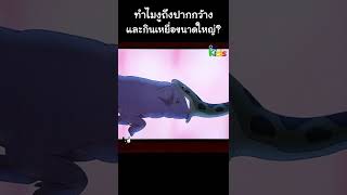ทำไมงูถึงปากกว้างและกินเหยื่อขนาดใหญ่ได้ #Shorts