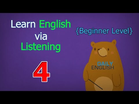 Learn English via Listening Beginner Level | Lesson 4 | Going Camping