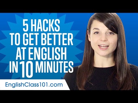 5 Learning Hacks to Get Better at English