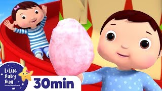 Fun Fair Song! +More Nursery Rhymes and Kids Songs - ABCs and 123s | Little Baby Bum