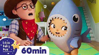 Halloween Baby Shark Dance +More Nursery Rhymes and Kids Songs | ABC's & 123's | Little Baby Bum
