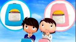 Backpack Song ?? Back To School! | Little Baby Bum