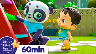 Rain Rain Go Away - Playing in Puddles | +More Nursery Rhymes | ABCs and 123s | Little Baby Bum