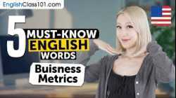 5 Must-Know English Words: Business Metrics