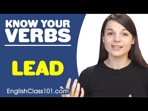 LEAD - Basic Verbs - Learn English Grammar