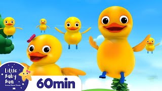 Five Little Ducks +More Nursery Rhymes and Kids Songs | Little Baby Bum