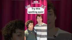 ?? American English and ?? British English: spelling #shorts #spelling