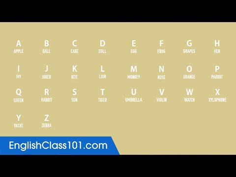 Learn ALL English Alphabet in 1 Minute - How to Read and Write English