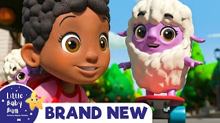 Learn Mary Had a Little Lamb Song | Brand New | ABCs and 123s | Learn with Little Baby Bum