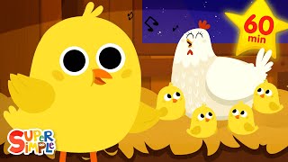 Five Little Chicks | + More Kids Songs | Super Simple Songs