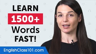 Here’s how you learn over 1500 English words easily