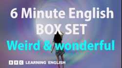 BOX SET: 6 Minute English - 'Weird & wonderful' English mega-class! 30 minutes of new vocab!