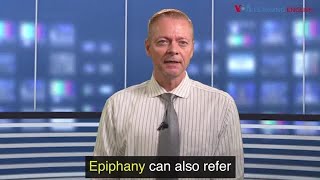 News Words: Epiphany