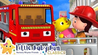 The Firetruck Song +More Nursery Rhymes and Kids Songs - ABCs and 123s | Little Baby Bum