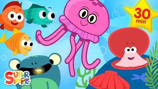Let's Go To The Sea! | Kids Songs About Sea Animals & Water