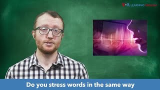 How to Pronounce: Self-Monitoring and Word Stress