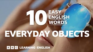 Everyday objects: 10 Easy English Words ?☂️?️?️?