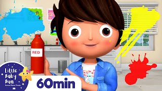 Mixing Colors Song +More Nursery Rhymes and Kids Songs | Little Baby Bum