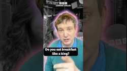 ??? Do you eat breakfast like a king? #shorts