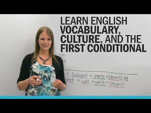 Learn English with Emma: vocabulary, culture, and the first conditional!