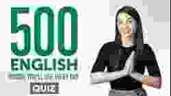 Quiz | 500 English Words You'll Use Every Day - Basic Vocabulary #90