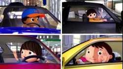 Cars Song ?? Explore the City at Night! | Little Baby Bum