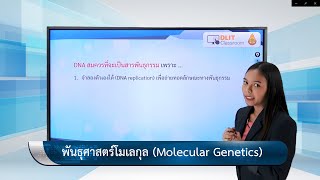 ติวสอบเรื่อง พันธุศาสตร์โมเลกุล – ชีววิทยา ม.4-6 (Part 2)